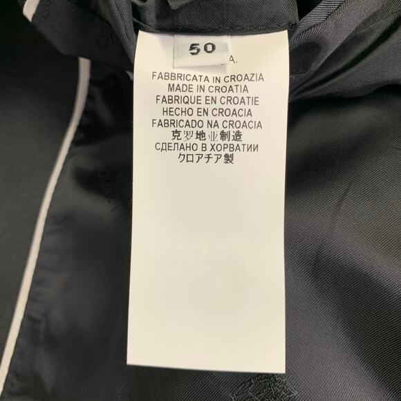 VERSACE COLLECTION Size 40 Black Acetate Blend Peak Lapel Sport Coat - Picture 9 of 11